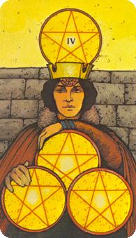 four of pentacles