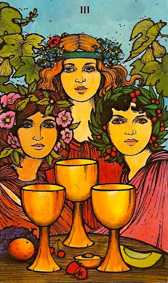 three of cups